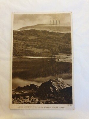 Alte Postkarte Llyn Mymbyr und Moel Siabod Capel Curig gesendet 1949