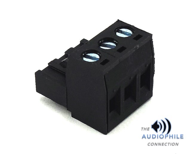 BLACK Rockford Fosgate Symmetry EPX2 3 Pin Terminal Power