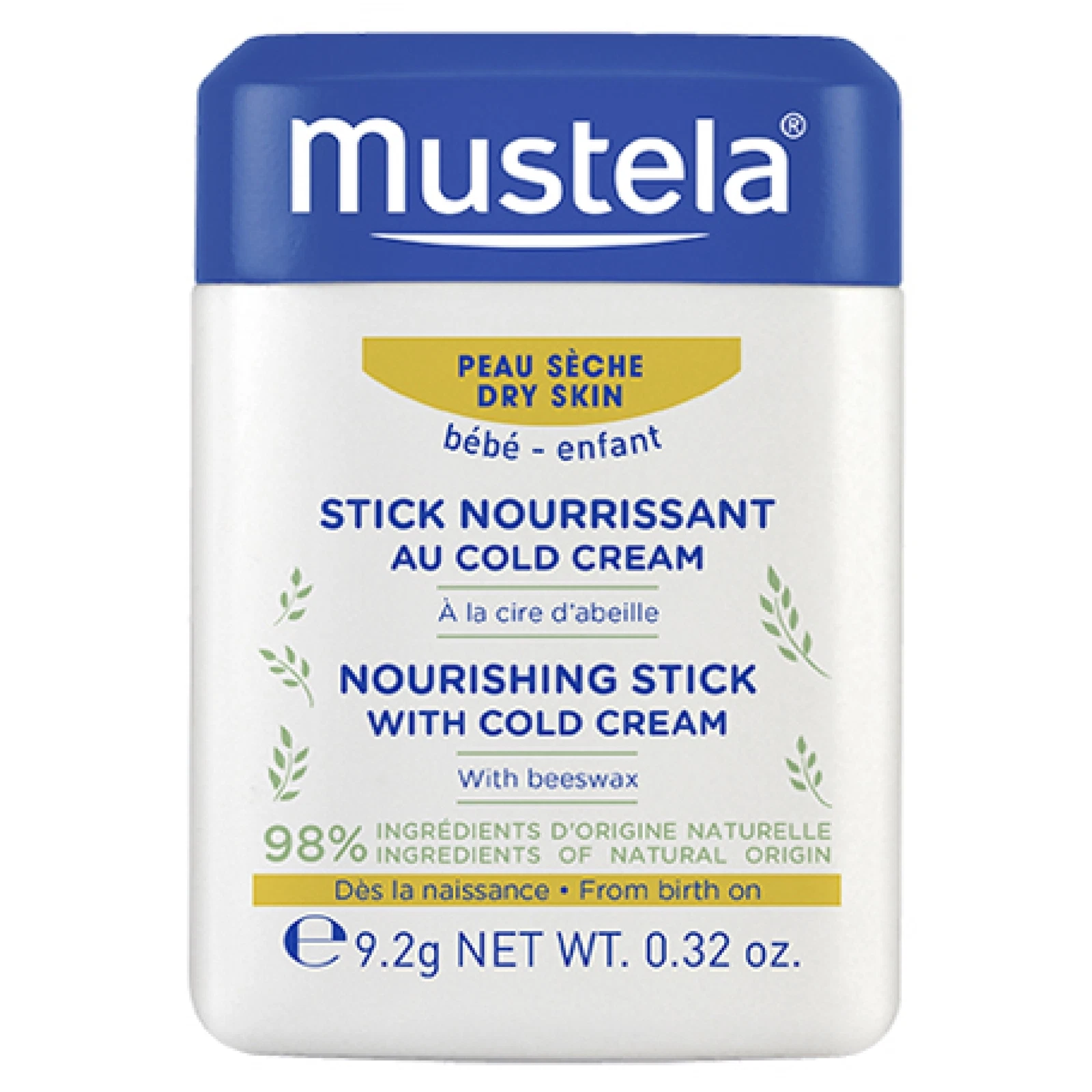 Mustela Nourishing Stick with Cold Cream 9.2g