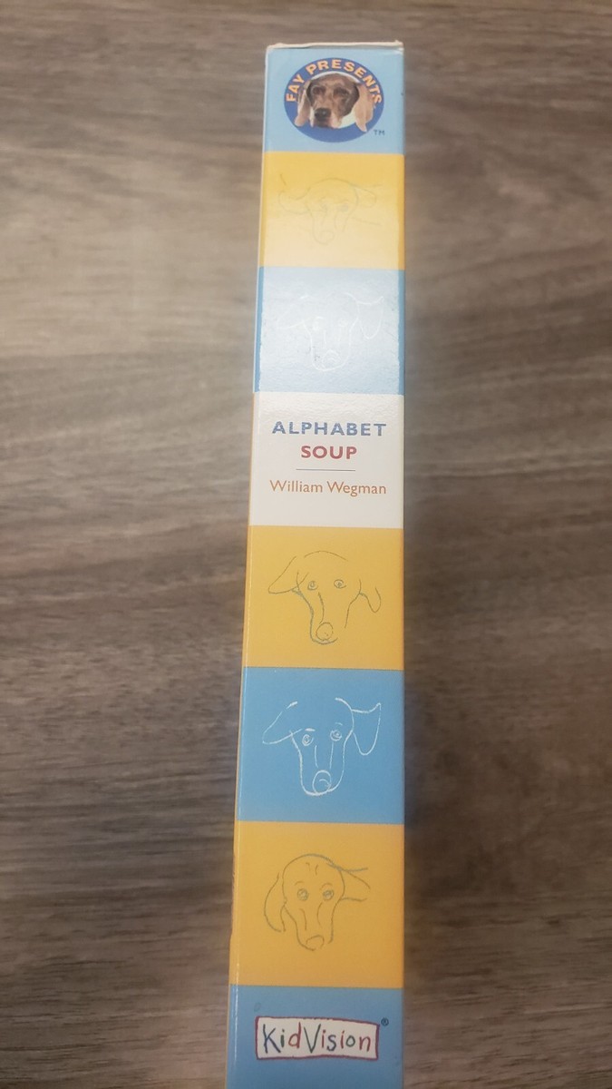Alphabet Soup - William Wegman (VHS, 1995 KidVision), Kids