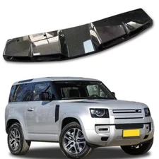 Fit for Defender 2020-2024 ABS Carbon Fiber Lamp Roof Top Light Bar with LED DRL