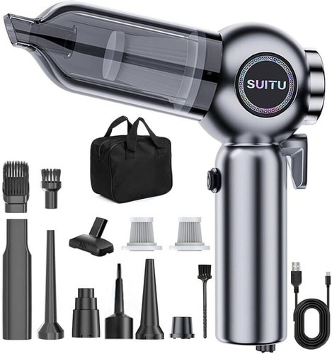 Handheld Vacuum Cleaner Cordless, 8 In 1 Car Vacuum Cleaner Brushless, 12000Pa Powerful Car Hoover, 60 Min Runtime, Rechargeable Portable Lightweight - View #8