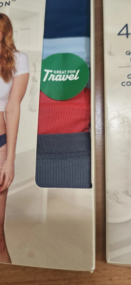 Fruit of the Loom 4 Mesh Thongs Getaway Collection 2 paks Total 8 pair Size 8/XL - Image 3 of 4