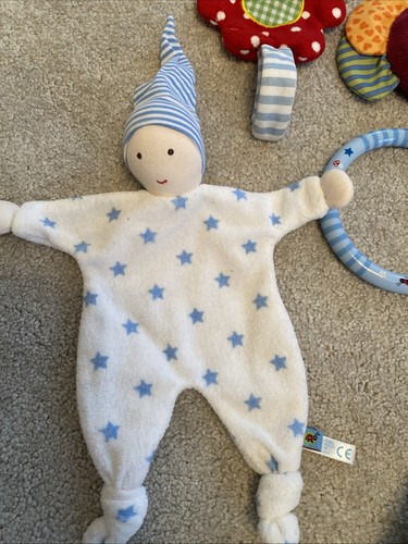Baby Motorik Spielzeug, Kuscheltier Rassel Greifling Konvolut Ever Earth , Oball - Bild 18 von 18