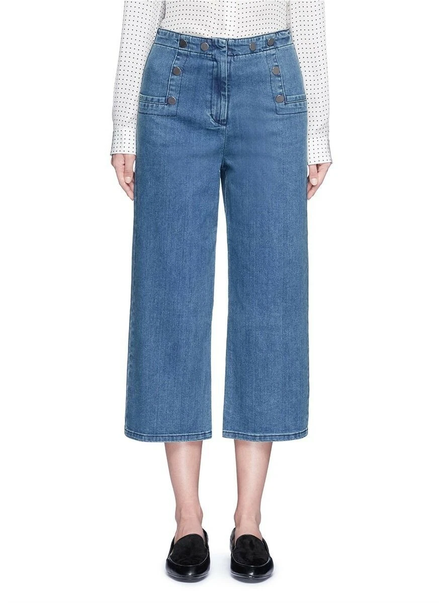 Sailor wide top leg jeans