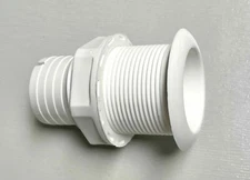 Nuova Rade thru hull skin fitting with non-return valve / bung 1½" / 2"