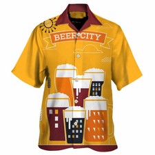 Beer City Unisex Hawaiian Shirt