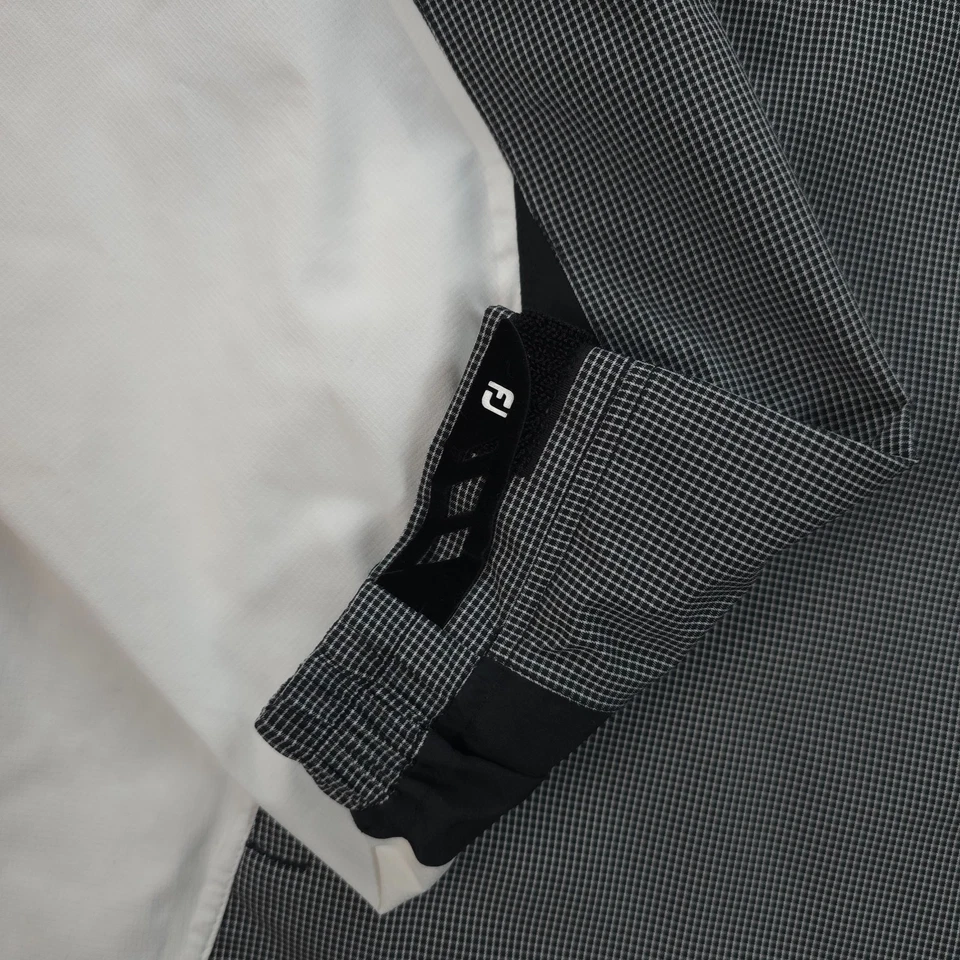 Footjoy Jacket Mens XXL Grey Dryjoys Hydrolite Rain Performance Golfing Prep - Image 2 of 4