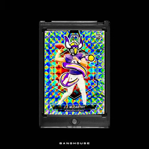 1/1 J.J. McCARTHY RC 🔥 SILVER PRIZM ROOKIE SSP 🔥 NEW PENINI: ONE OF ONE ART