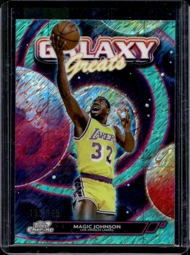 2025 Topps Cosmic Chrome Magic Johnson Refractor (RAW)