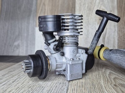 Thunder Tiger Pro 12 (2,1cc) kompletter Nitro RC Motor TS4N 1/10 getestet & läuft