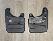 2001-07 Toyota Sequoia Rear Left & Right Mud Flaps  Splash Guards Pair Black