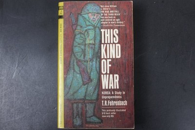 This Kind of War T.R. Fehrenbach 1964 Giant Cardinal Korean War Pocket Books PB