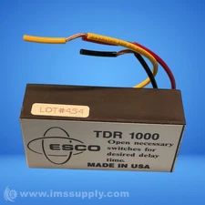 Esco Products TDR 1000 Time-Delay Relay FNIP