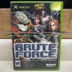 Brute Force (Microsoft Xbox, 2003) CIB. Complete W/Manual Video Game