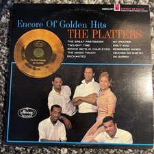 The Platters Encore Of Golden Hits 1960 Vinyl LP Mercury SR-60243 Vinyl Record