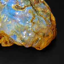 Raw Beauty Clear Sky Blue Dominican Amber Natural Specimen 45mm 15.5g