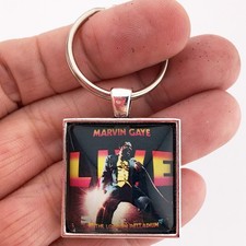 Marvin Gay Live At The London Palladium Album Cover Image Keychain or Necklace