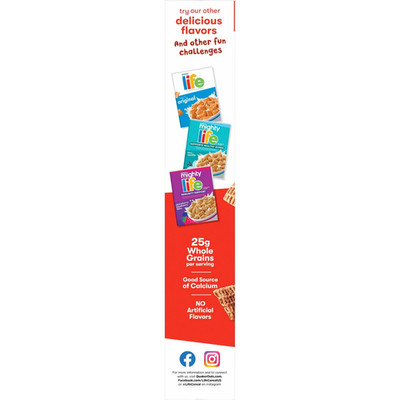 Life Cinnamon Cereal, 22.3OZ Box