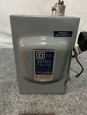 Square D 30 Amp Service Disconnect Safety Switch