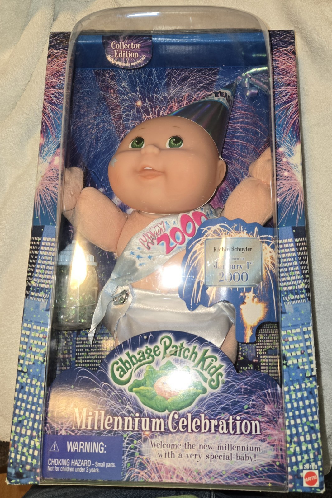 1999 Cabbage Patch Kids Millennium Celebration Doll - Richie Schuyler