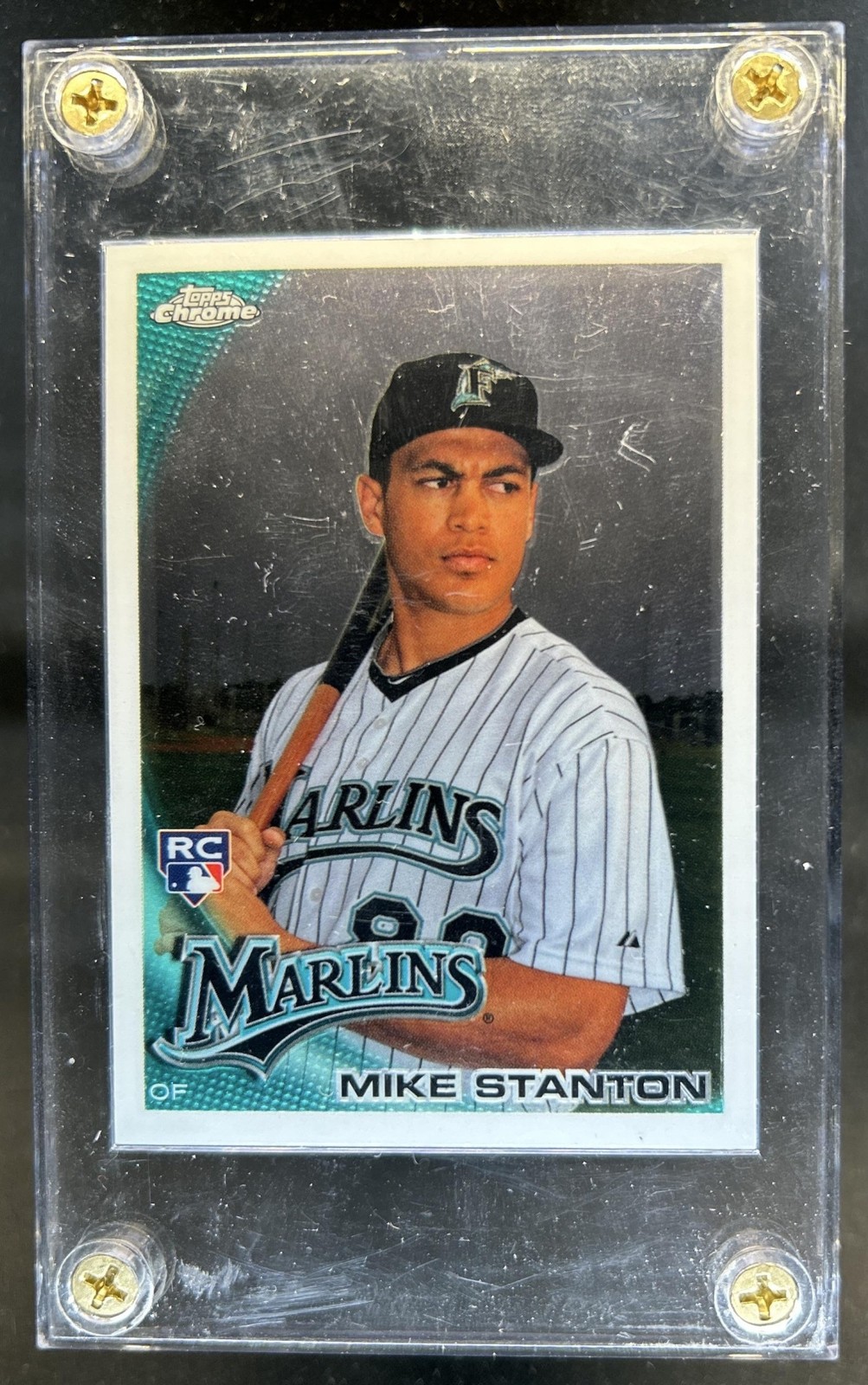 2010 Topps Chrome Mike Stanton RC Rookie #190