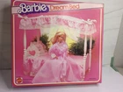 Vintage-Barbie Dream Furniture-Canopy Bed-Complete-See Description-MA77