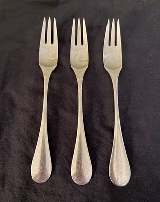 Mango Lauffer Hackman Stainless Steel Nanny Still 8 Dinner Fork G2U