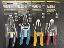 4-Klein Tools Wire Stripper/Cutters 11045-12-SEN, 1025, k11095,11046 NEW+FREE SH