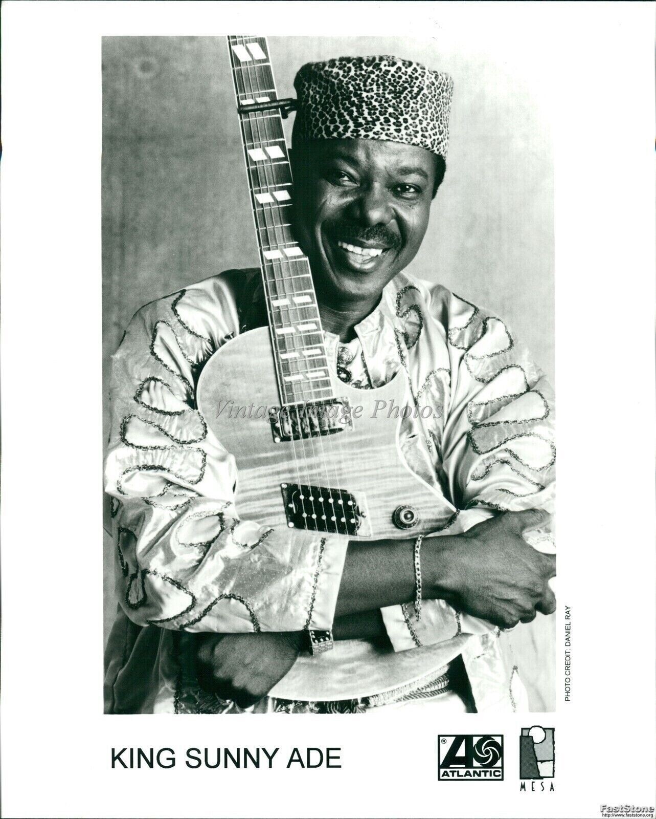 News photo king sunny ade nigerian juju singer atlantic records musician 8x10