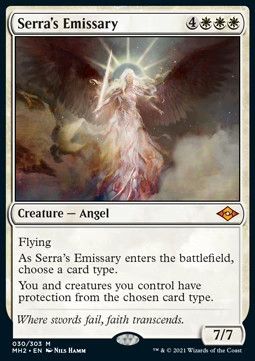 Magic/MTG Serra's Emissary MH2-30 Mythic Französisch NM
