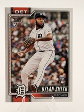 2026 Topps Series 1 Rookie Dylan Smith #13 Detroit Tigers Base Card. rookie card picture