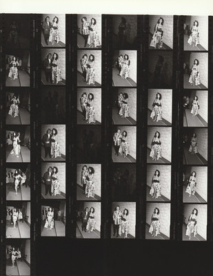 Original Contact Photo Sheet & Negatives Appollonia Stephen Bishop 1987 AMA