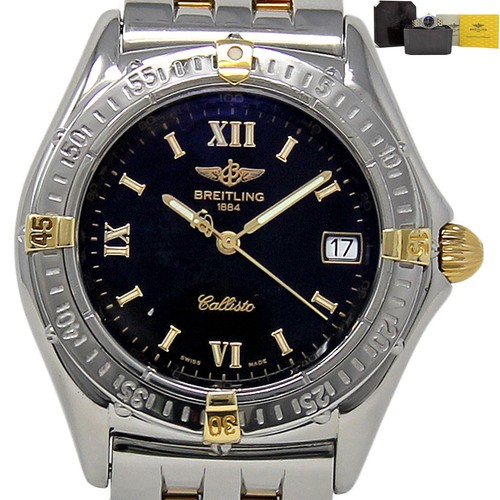 Breitling Callisto B64046 34mm Steel Gold #383-1