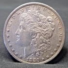 1880 MORGAN SILVER DOLLAR