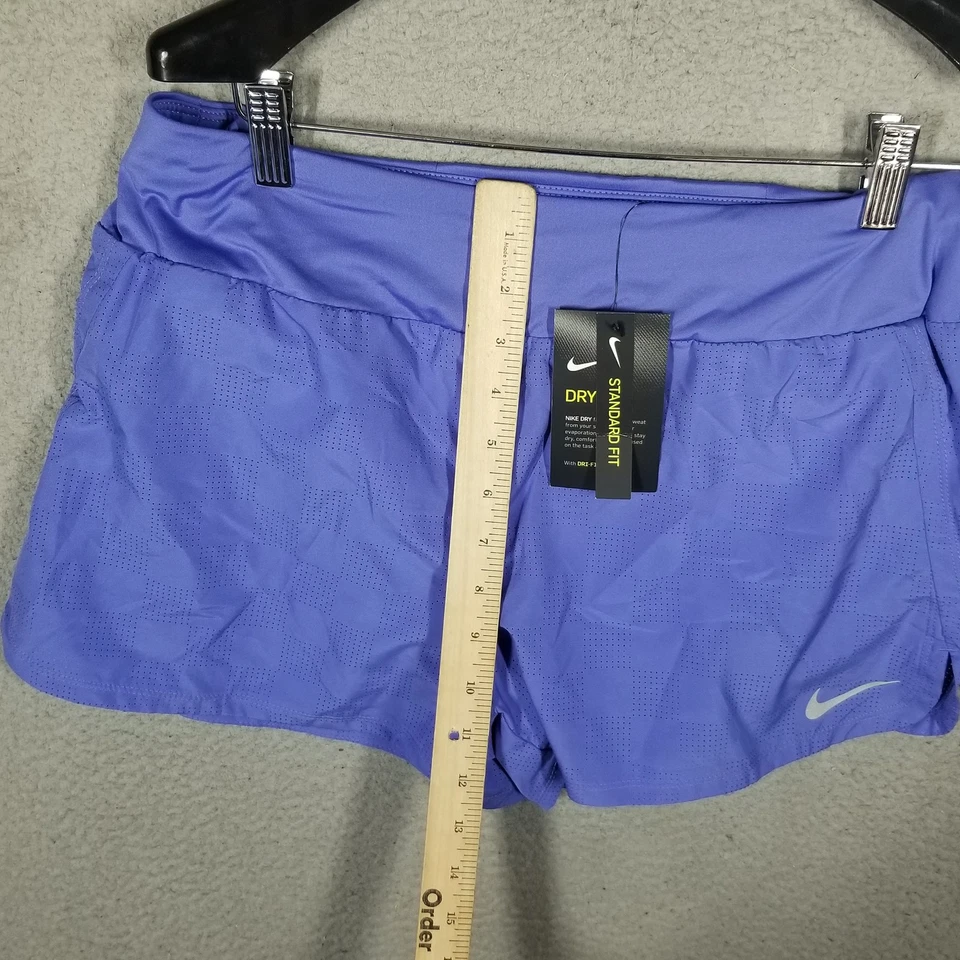 Pantalones Cortos para Correr Nike Para Mujer Grandes Púrpura SECO Ajuste Estándar DD2283-500 Nuevos con Etiquetas Foto 4 de 4