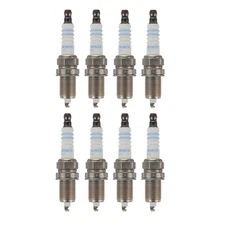 8 pc Bosch 7562 Nickel Copper Spark Plugs for 2262 1041 Ignition Wire cc