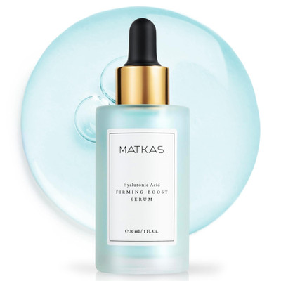 MATKAS Korean Firming Boost Hydrating Hyaluronic Acid Serum 1 Fl. Oz. | Hyaluron