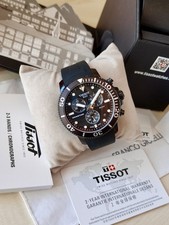 Tissot Seastar 1000 T-Sport Steel Men's Chronograph Total Black Dial Diver 300m 2