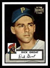 Dick Groat 2001 Topps Archives Card #230 Pittsburgh Pirates