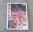 Topps Michael Jordan Chicago Bulls Base Set Card Name Bulls #B NBA Trading Card