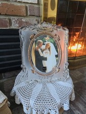 Mikasa "Princess Gold" Wedding Portrait Frame Made In Germany Holds 5  7" Photo