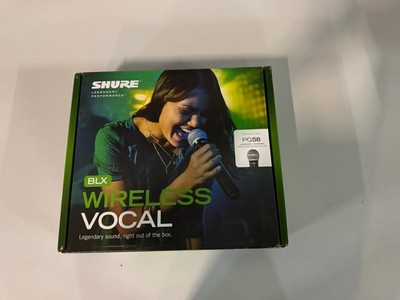 Shure BLX24/PG58 UHF Wireless Mikrofonsystem
