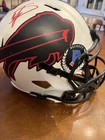 Stefon Diggs Autographed Buffalo Bills Full Size Replica Helmet Beckett COA