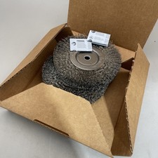 2 Pack WEILER 93393 Twist Wire Wheel Brush,Arbor Hole 4F720 6 New