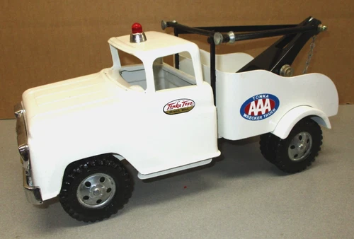 VINTAGE 1958-1961 TONKA TOYS PRESSED STEEL AA WRECKER TRUCK
