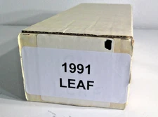 1991 Leaf Baseball complete Set; 1-528; & puzzle