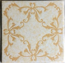 Box of 25 Unused Retro 1970s H R Johnson LTD Cristal Wall Tiles 6×6"