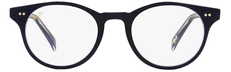 Maui Jim Oval Eyeglasses MJO2227 03 Navy/Clear 47mm - Image 2 of 3