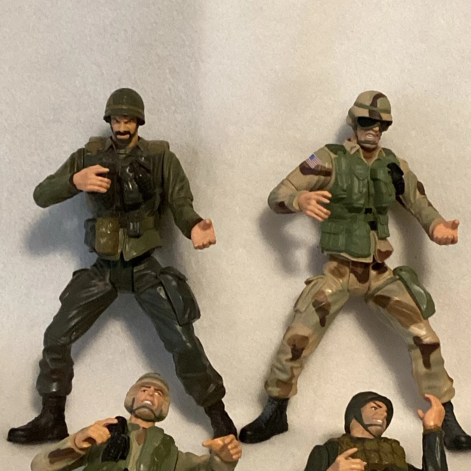 (Lot Of 18)1998 Vintage Lanard The Corps! 6” Action Figures With Accessories - Image 2 of 4